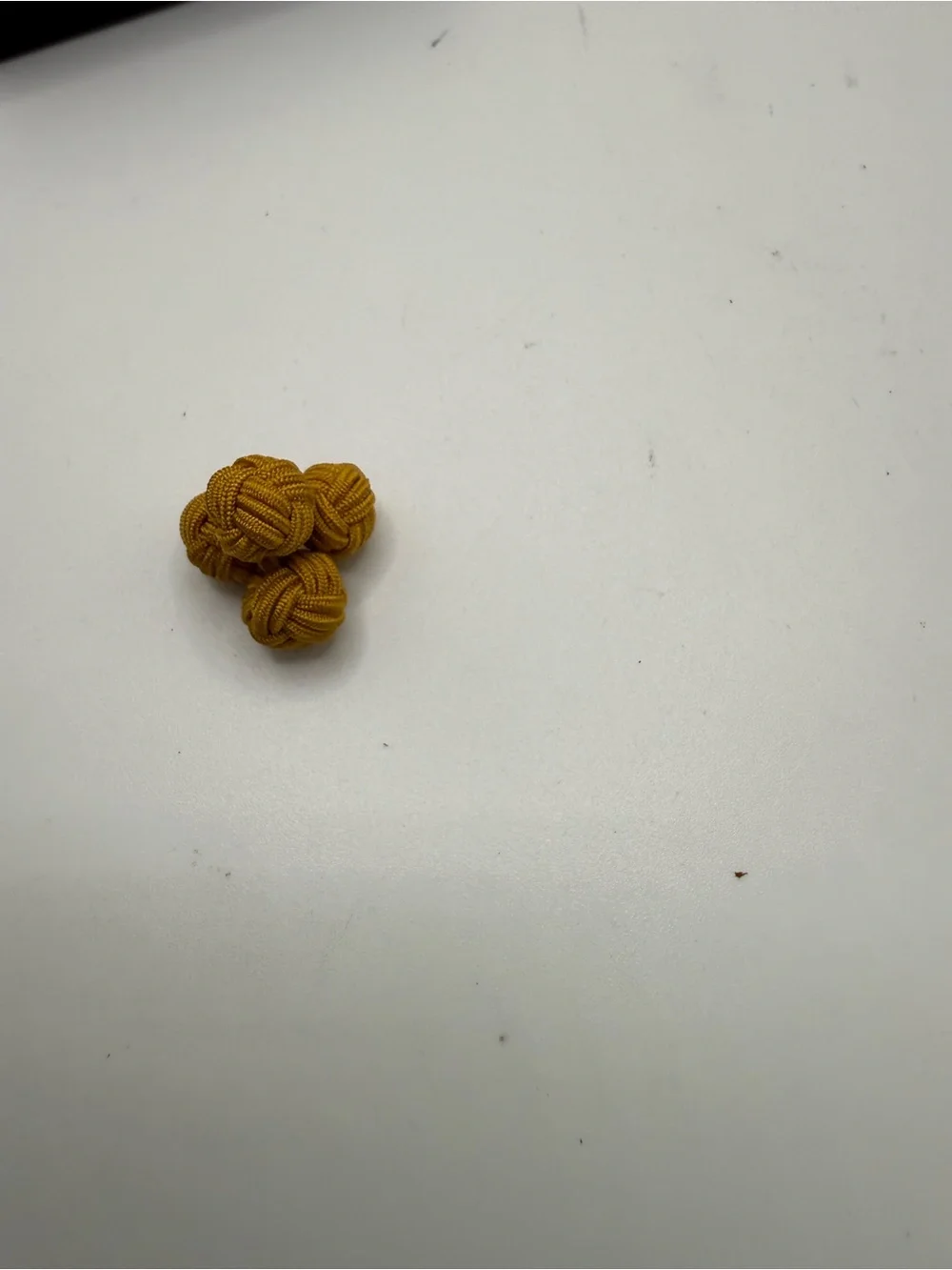 Brooks Brothers Gold Knot Silk Cuff Links
